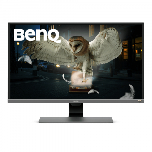 31.5" BenQ EW3270U, Black, MVA, 3840x2160, 75Hz, 4ms, 300cd, 20M:1,HDR,HDMI+DP+TypeC+AudioOut,Spkrs