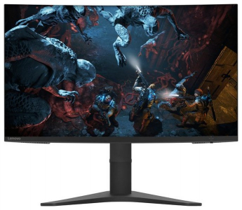 31.5" LENOVO G32qc-10, Black, Curved-VA, 2560x1440, 144Hz, FreeSync, 1ms MPRT, 350cd, 3M:1, HDMI+DP