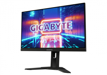 23.8" GIGABYTE G24F, Black, IPS, 1920x1080, 165Hz, FreeSync 1msMPRT, 300cd,HDR, HDMI+DP+USB+AudioOut