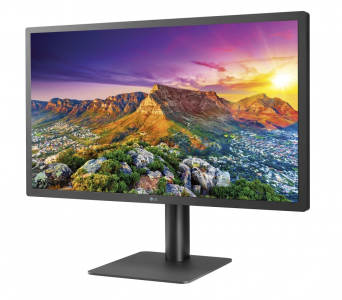 23.7" LG 24MD4KL-B, Black, AH-IPS, 3840x2160, 60Hz, 14ms, 540cd, CD 1200:1, Thunderbolt+TypeC, Spkrs