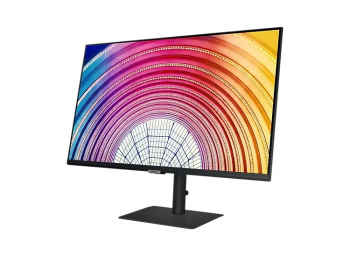 32" SAMSUNG S32A600NWI, Black, VA,2560x1440,75Hz,FreeSync,5ms,300cd,MegaDCR,HDR,HDMI+DP+USB,Pivot