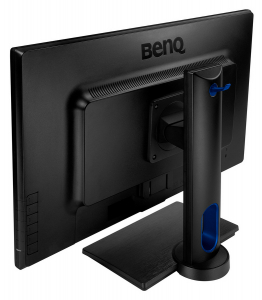 27" BenQ PD2700Q, Black, AHVA-IPS, 2560x1440, 75Hz, 4ms,350cd,20M:1,HDMI+DP+USB+AudioOut,Spkrs,Pivot