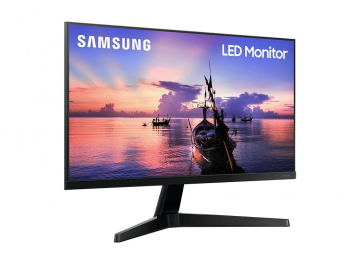 27" SAMSUNG LF27T350FH, Black, IPS 1920x1080, 75Hz, FreeSync, 5ms, 250cd, MegaDCR, D-Sub+HDMI