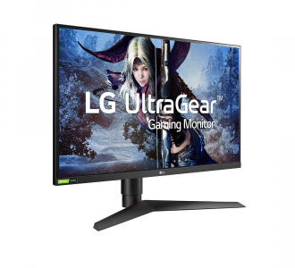 27" LG 27GL83A-B, Black, IPS, 2560x1440, 144Hz, FreeSync+GSync, 1ms, 350cd, HDMI+DP+AudioOut