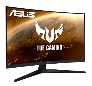 31.5" ASUS TUF VG32VQ1BR, Black, Curved-VA, 2560x1440, 165Hz, FreeSync, 1ms,MPRT,250cd,HDMI+DP,Spkrs