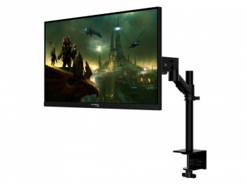 24.5" HyperX Armada 25, Black,IPS,1920x1080, 240Hz,G-Sync,1msGTG,400cd,HDMI+DP,Ergonomic Monitor Arm