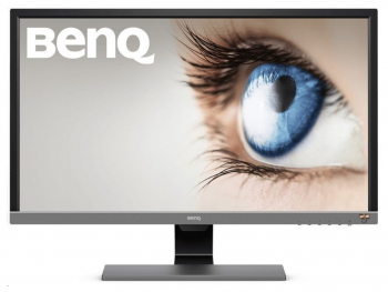 27.9" BenQ EL2870U, Gray, TN, 3840x2160, 60Hz, FreeSync 1ms, 300cd, DCR12M:1, HDR10, HDMI+DP, Spkrs