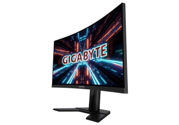 27" GIGABYTE G27QC, Black, Curved-VA,2560x1440,165Hz,FreeSync,1msMPRT,250cd,12M:1,HDR,HDMI+DP,Spkrs