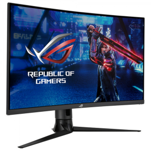 31.5" ASUS ROG XG32VC, Black,Curved-VA,2560x1440,170Hz,FreeSync+GSync,1ms,MPRT,300cd,HDMI+DP+USB,KVM