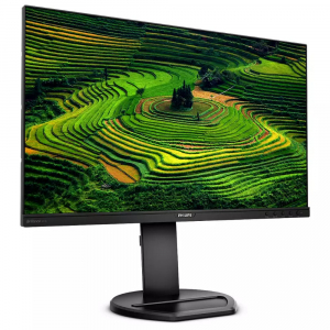 23.8" PHILIPS 241B8QJEB, Black, IPS, 1920x1080,60Hz,5ms,250cd,50M:1,D-Sub+HDMI+DP+USB,Spkrs,Pivot