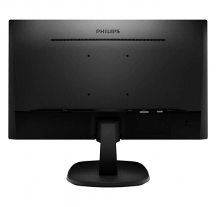 23.8" PHILIPS 243V7QSB, Black, IPS, 1920x1080, 75Hz, 5ms, 250cd, 10M:1, D-Sub+DVI+AudioOut