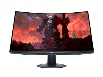 31.5" DELL S3222DGM, Black, Curved-VA. 2560x1440, 165Hz, FreeSync, 1MPRT, 350cd, CR3000:1, HDMI+DP