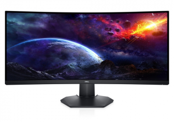 34" DELL S3422DWG, Black, Curved-VA,3440x1440, 144Hz, FreeSync, 1msMPRT, 400cd, HDR400, HDMI+DP+USB