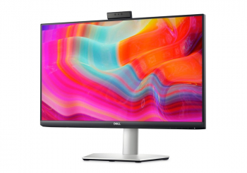 23.8" DELL S2422HZ, Black,IPS,1920x1080,75Hz,4ms,250cd,CR1000:1,HDMI+DP+USB+TypeC,WebCam,Spkrs,Pivot