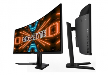 34" GIGABYTE G34WQC A,Black,Curved-VA,3440x1440,144Hz,GSync+FreeSync,1msMPRT,12m:1,350cd,HDMI+DP,Spk