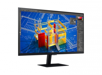 27" SAMSUNG S27A700NWI, Black, IPS, 3840x2160, 60Hz, FreeSync, 5ms, 300cd, MegaDCR, HDR, HDMI+DP+USB