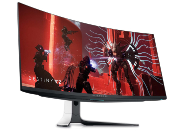 34" DELL Alienware White,Curved-QD-OLED,3440x1440,175Hz,G-Sync,0.1msGTG,1000cd,CR1M:1,HDMI+DP+USB