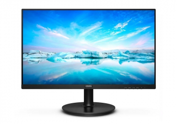 23.8" PHILIPS 241V8LA, Black, VA, 1920x1080, 75Hz, 4ms, 250cd, MegaDCR, D-Sub+HDMI+AudioOut, Spkrs