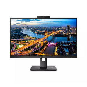 23.8" PHILIPS 242B1H, Black IPS, 1920x1080, 75Hz, 4ms,250cd,50M:1,D-Sub+HDMI+DVI+DP,Web-Cam,Speakers