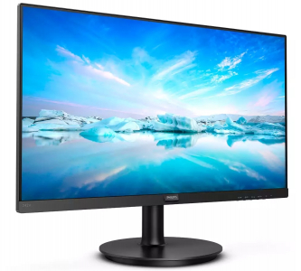 23.8" PHILIPS 242V8A, Black, IPS 1920x1080, 75Hz, FreeSync,4ms,250cd,MegaDCR,D-Sub+HDMI+DP,Speakers