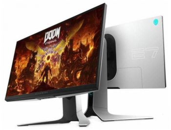 27" DELL Alienware AW2720HFA, White, IPS 1920x1080,240Hz, FreeSync+GSync,1ms,350cd,HDMI+DP+USB,Pivot