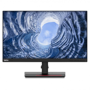 23.8" LENOVO ThinkVision T24i-20, Black, IPS, 1920x1080, 60Hz, 4ms, 250cd, 30M:1, D-Sub+HDMI+DP+USB