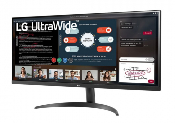 34" LG 34WP500-B, Black, IPS, 2560x1080, 75Hz, FreeSync 1MBR, 250cd, HDR, HDMI+AudioOut