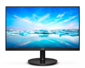 23.8" PHILIPS 242V8A, Black, IPS 1920x1080, 75Hz, FreeSync,4ms,250cd,MegaDCR,D-Sub+HDMI+DP,Speakers