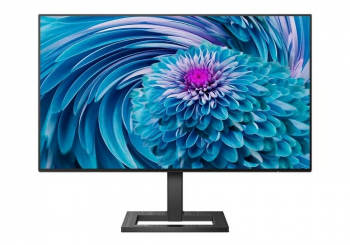 23.8" PHILIPS 242E2FA, Black, IPS, 1920x1080, 75Hz, 4ms, 300cd,MegaDCR, D-Sub+HDMI+DP+AudioOut,Spkrs