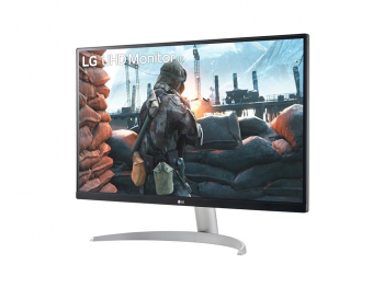 27" LG 27UP600-W, White/Black, IPS, 3840x2160, 60Hz, 5ms GtG, FreeSync, 350cd,HDR400,HDMI+DP,Pivot