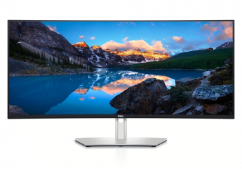 37.5" DELL UltraSharp U3821DW, White, IPS, 3840x1600,75Hz,5ms,300cd,HDMI+DP+USB+TypeC+RJ45,KVM,Spkrs