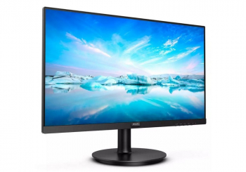 27" PHILIPS 271V8LA, Black, VA, 1920x1080, 75Hz, AdaptiveSync ,4ms, 250cd,MegaDCR,D-Sub+HDMI,Spkrs