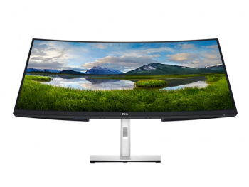 34" DELL P3421W, Black, Curved-IPS, 3440x1440, 60Hz, 5ms, 300cd, CR1000:1, HDMI+DP+TypeC+USB