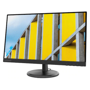 27" LENOVO D27-30, Black, VA, 1920x1080, 60Hz, FreeSync, 5ms, 250cd, 30M:1, D-Sub+HDMI+Audio-Out