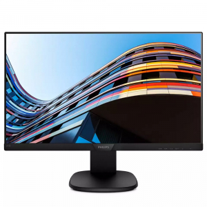 23.8" PHILIPS 243S7EYMB, Black, IPS,1920x1080,60Hz,4ms,250cd,20M:1,D-Sub+DP+USB+AudioOut,Spkrs,Pivot