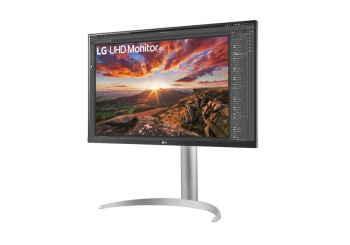 27" LG 27UP850-W, White/Silver, IPS,3840x2160,60Hz,5ms,400cd,HDR,MegaDCR,HDMI+DP+USB+TypeC,Spkrs,Pvt