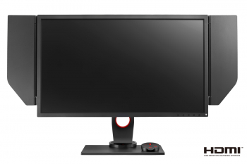 27" BenQ "XL2735", Black (TN 2560x1440, 1ms, 250cd, LED12M:1, DP+DVI-DL+HDMI, HAS/Pivot) RePack