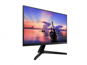 27" SAMSUNG LF27T350FH, Black, IPS 1920x1080, 75Hz, FreeSync, 5ms, 250cd, MegaDCR, D-Sub+HDMI