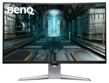 31.5" BenQ EX3203R, Gray/Black, Curved-VA,2560x1440,144Hz,FreeSync,4ms,400cd,20M:1,HDMI+DP+TypeC+USB