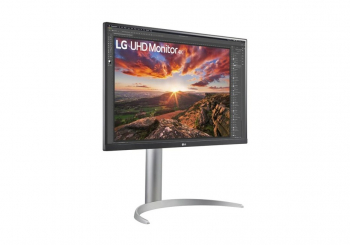 27" LG 27UP850-W, White/Silver, IPS,3840x2160,60Hz,5ms,400cd,HDR,MegaDCR,HDMI+DP+USB+TypeC,Spkrs,Pvt