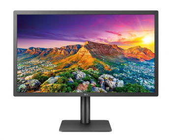 23.7" LG 24MD4KL-B, Black, AH-IPS, 3840x2160, 60Hz, 14ms, 540cd, CD 1200:1, Thunderbolt+TypeC, Spkrs