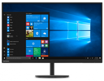 31.5" LENOVO D32qc-20, Black, Curved-VA, 2560x1440, 75Hz, FreeSync, 4ms, 250cd,3M:1,HDMI+DP+AudioOut