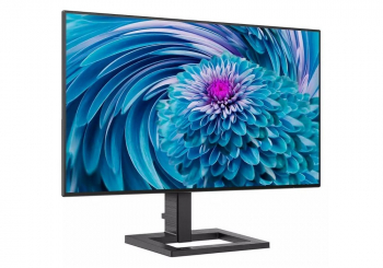 23.8" PHILIPS 242E2FA, Black, IPS, 1920x1080, 75Hz, 4ms, 300cd,MegaDCR, D-Sub+HDMI+DP+AudioOut,Spkrs