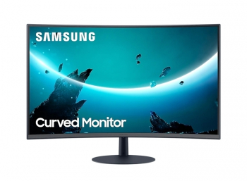 27" SAMSUNG C27T550FDI, Black, Curved-VA, 1920x1080, 75Hz,FreeSync,4ms,250cd,D-Sub+HDMI+DP+Aux,Spkrs