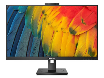 27" PHILIPS 27B1U5601H,Black,IPS,2560x1440,75Hz,4ms,350cd,WebCAM,LAN+HDMI+DP+USB+TypeC,Spkrs,Pivot