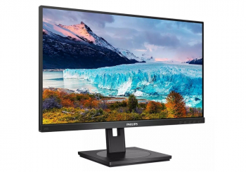 27" PHILIPS 272S1M, Black,IPS,1920x1080,75Hz,4ms,250cd,SC50mil:1,D-Sub+HDMI+DVI-D+DP+USB,Spkrs,Pivot