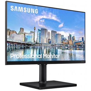 23.8" SAMSUNG F24T450FQI, Black, IPS, 1920x1080, 75Hz, 5ms, 250cd, Mega-DCR, HDMI+DP+USB, Pivot