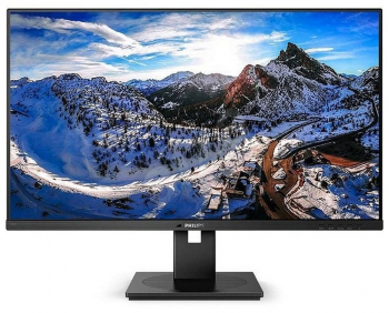 31.5" PHILIPS 328B1, Black, IPS, 3840x2160, 75Hz, 4ms, 350cd, 50M:1, DP+HDMI+USB+AudioOut, Spkrs