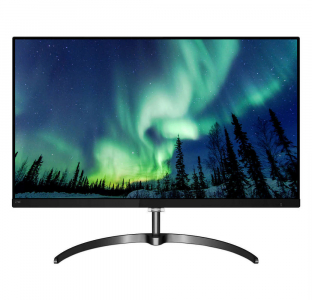 27" PHILIPS 276E8VJSB, Black, IPS, 3840x2160, 60Hz, 4ms,350cd, SC20M:1, HDMI+DP+AudioOut