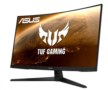 31.5" ASUS TUF VG32VQ1BR, Black, Curved-VA, 2560x1440, 165Hz, FreeSync, 1ms,MPRT,250cd,HDMI+DP,Spkrs